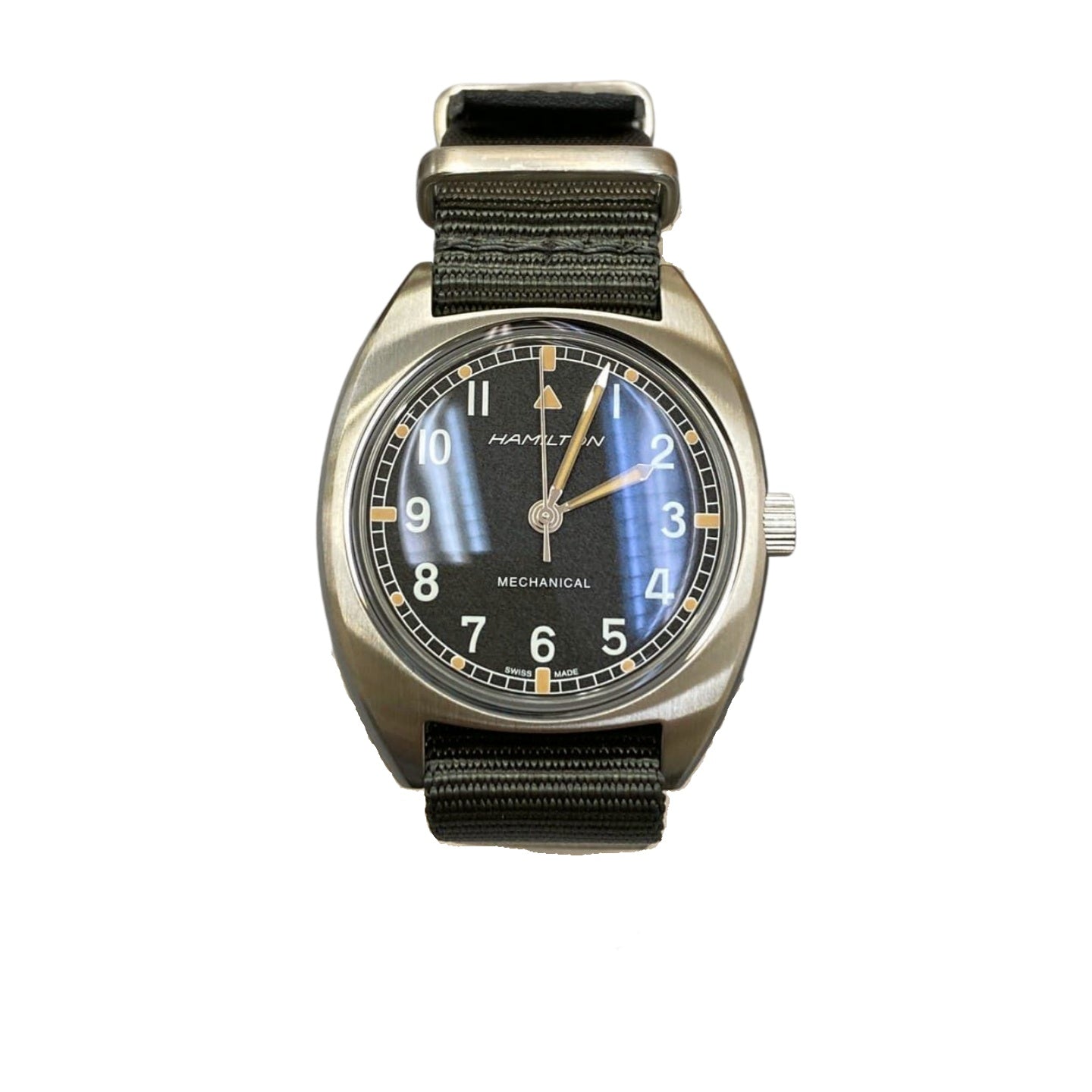 新品】Hamilton ハミルトン メンズ腕時計 H76419931 カーキ