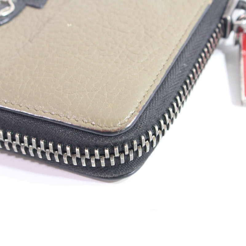 [Pre-owned] Christian Louboutin Christian Louboutin Men's Wallet Stazz Logo Panettone Round Flap Fastener 043