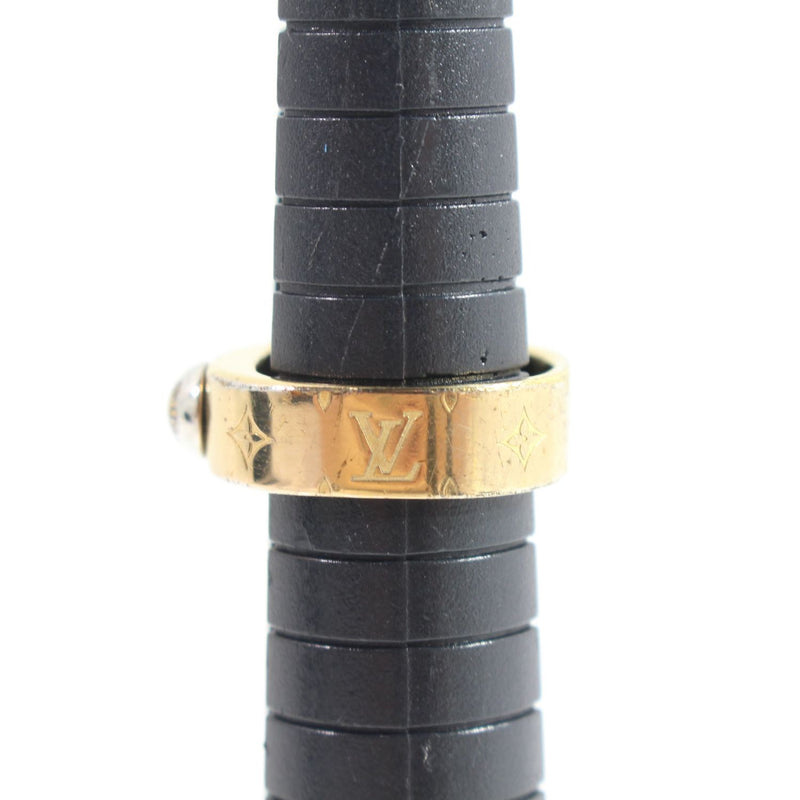 [Pre-owned]  LOUIS VUITTON Louis Vuitton ring, ring M00210 ring, nanogram ring, gold GP plated 089