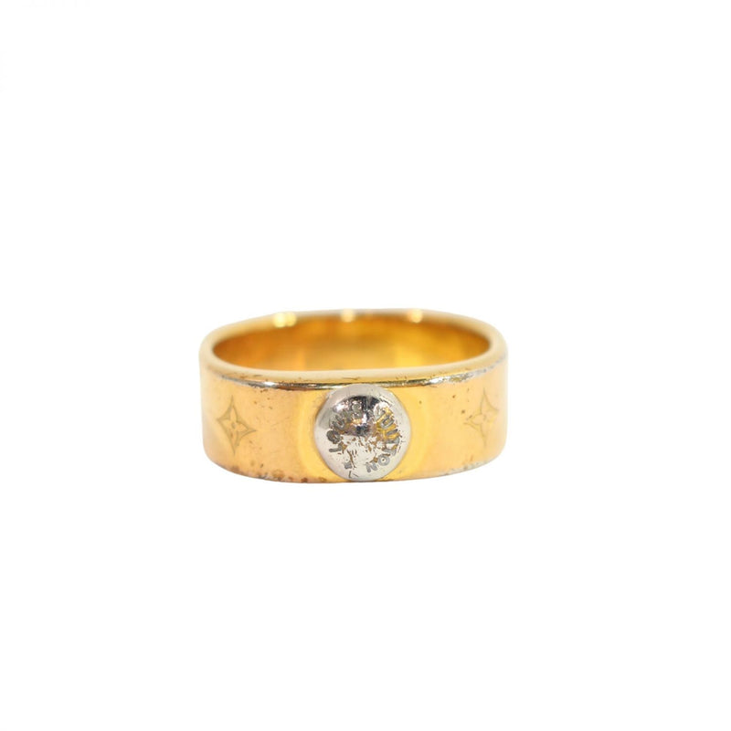 [Pre-owned]  LOUIS VUITTON Louis Vuitton ring, ring M00210 ring, nanogram ring, gold GP plated 089