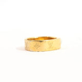 [Pre-owned]  LOUIS VUITTON Louis Vuitton ring, ring M00210 ring, nanogram ring, gold GP plated 089