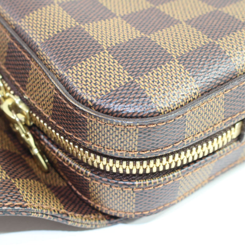 [Pre-owned]LOUIS VUITTON Louis Vuitton body bag/waist pouch GIERONIMOS Damier body bag/waist bag 100