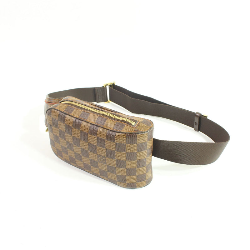 [Pre-owned]LOUIS VUITTON Louis Vuitton body bag/waist pouch GIERONIMOS Damier body bag/waist bag 100