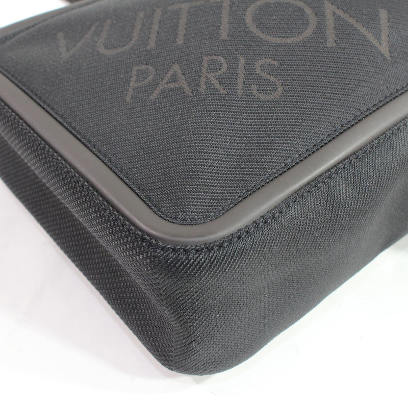 [Pre-owned]LOUIS VUITTON Louis Vuitton shoulder bag, messenger bag, Damier Gien Noir shoulder bag, men's 105