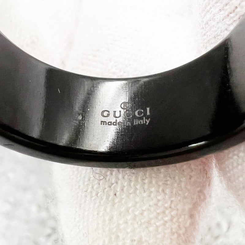 [Pre-owned] GUCCI Gucci ring 750WG ring GG icon ring 152