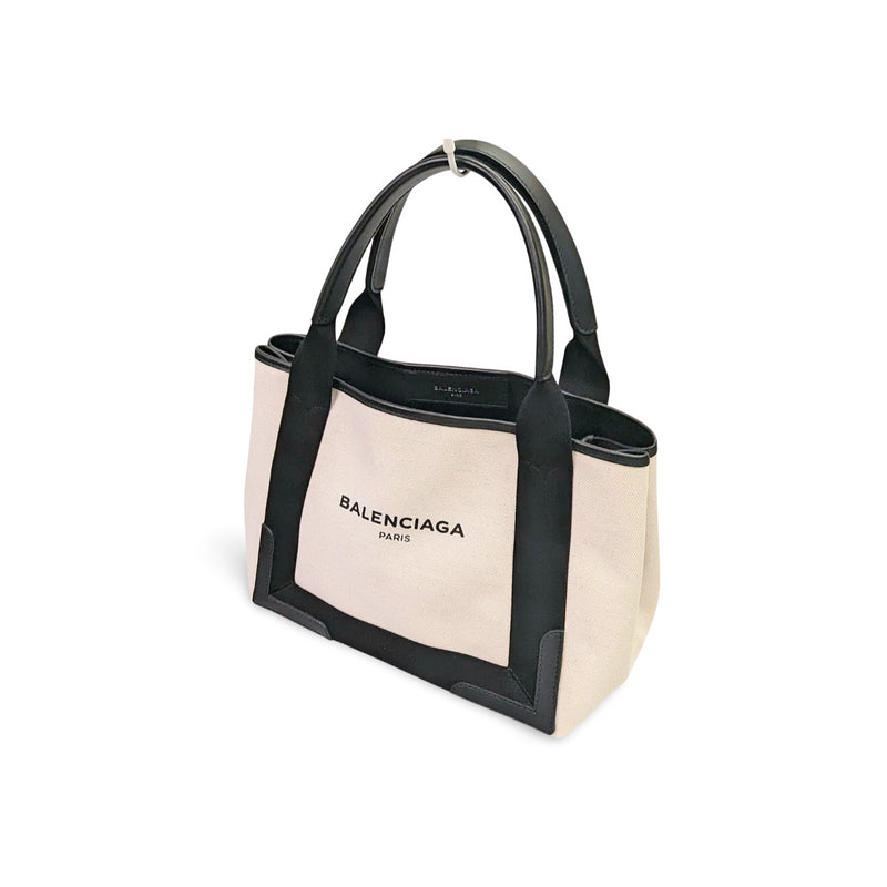 【中古】 BALENCIAGA バレンシアガ  コットンキャンバス トートバッグ ハンドバッグ  153