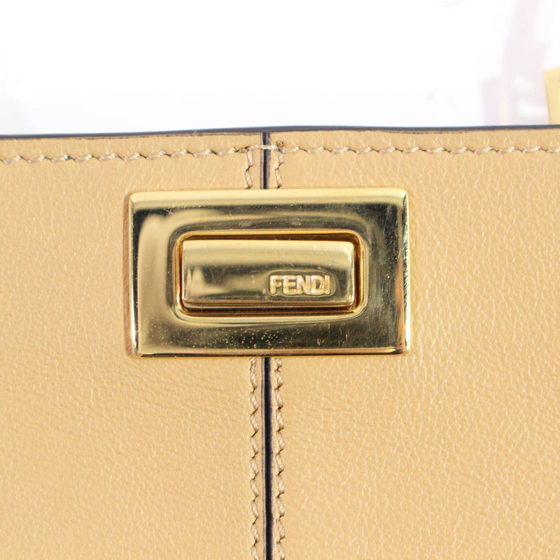 【中古】 Fendi フェンディ  ショルダーバッグ・メッセンジャーバッグ   フォンケース　ベージュ 157