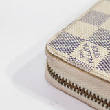 [Pre-owned]  Louis Vuitton Zippy Wallet Men's Wallet Damier Azur N60019 Long Wallet Damier Azur Old model 182