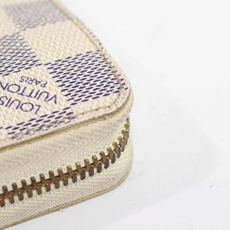 [二手] LOUIS VUITTON Zippy 钱包 男士钱包 Damier Azur N60019 长钱包 Damier Azur 老型号 182 