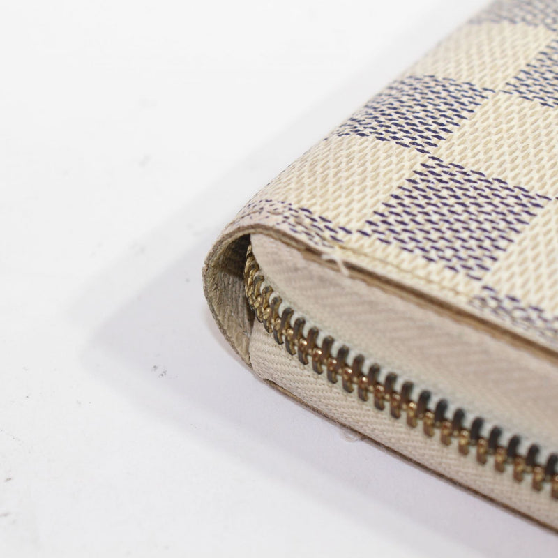 [二手] LOUIS VUITTON Zippy 钱包 男士钱包 Damier Azur N60019 长钱包 Damier Azur 老型号 182 