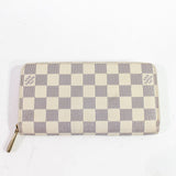 [Pre-owned]  Louis Vuitton Zippy Wallet Men's Wallet Damier Azur N60019 Long Wallet Damier Azur Old model 182