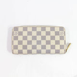 [Pre-owned]  Louis Vuitton Zippy Wallet Men's Wallet Damier Azur N60019 Long Wallet Damier Azur Old model 182