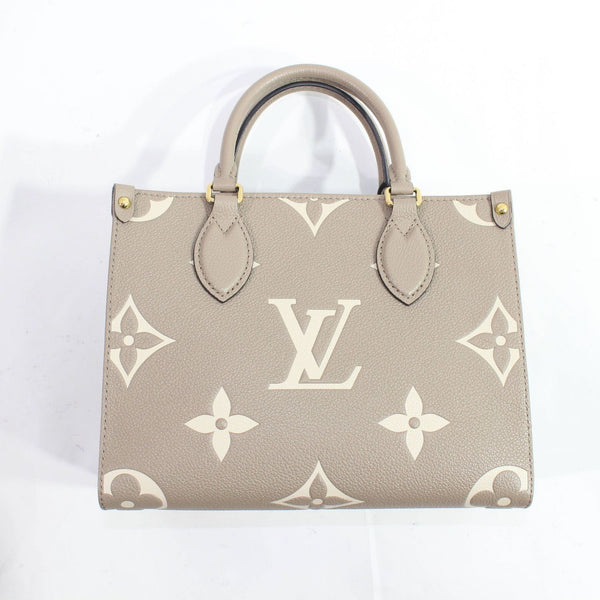 [二手] LOUIS VUITTON 2way/3way 包 M45779 Monogram Giant Empreinte On the Go PM IC 212 