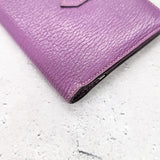 Baean compact chièvre □H purple silver hardware