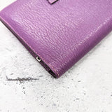 Baean compact chièvre □H purple silver hardware