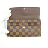 【中古】 LOUIS VUITTON ルイ・ヴィトン ポルトフォイユ･サラ レディース財布 ダミエ N61734 旧型 カードケース10枚 廃盤 216