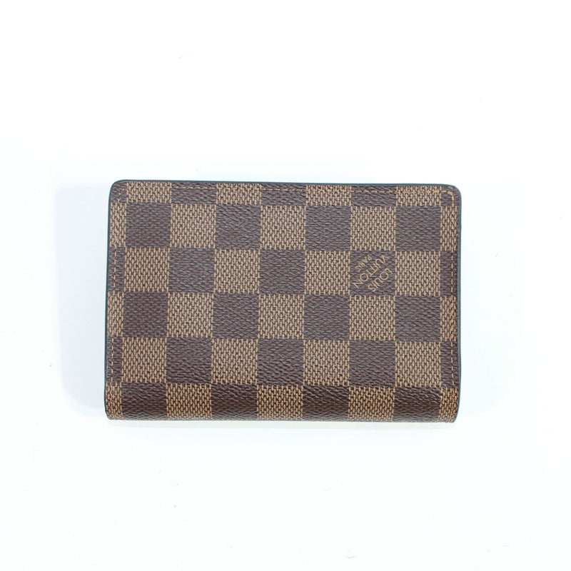 [Pre-owned] Louis Vuitton N60381 Porte Feuille Juliette Damier Ebène Bordeaux 217