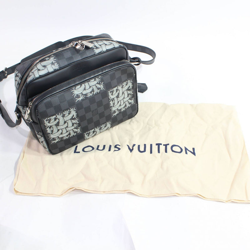 【中古】 LOUIS VUITTON ルイ・ヴィトン  ショルダーバッグ・メッセンジャーバッグ  N41572 ナイルPM　ダミエ・グラフィット クリストファーネメス 223