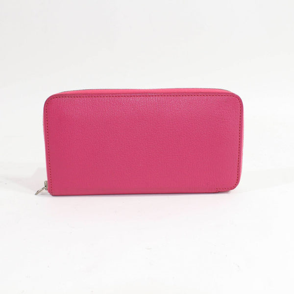 Azatsprong long wallet, chièvre, pink, pull off