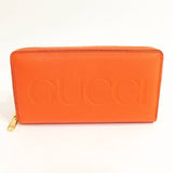 [Pre-owned] GUCCI Gucci men's wallet Gucci 658691 GUCCI long wallet with embossed logo 228