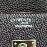 【中古】 HERMES エルメス  ハンドバッグ バーキン  バーキン35 　2009年 紫　パープル シルバー金具 トゴ ハンドバッグ パーソナルオーダー 565 EF