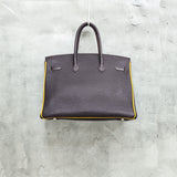 [Pre-owned]HERMES HERMES Handbag Birkin Birkin 35 2009 Purple Purple Silver Hardware Toggo Handbag Personal Order 565 EF