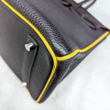 【中古】 HERMES エルメス  ハンドバッグ バーキン  バーキン35 　2009年 紫　パープル シルバー金具 トゴ ハンドバッグ パーソナルオーダー 565 EF