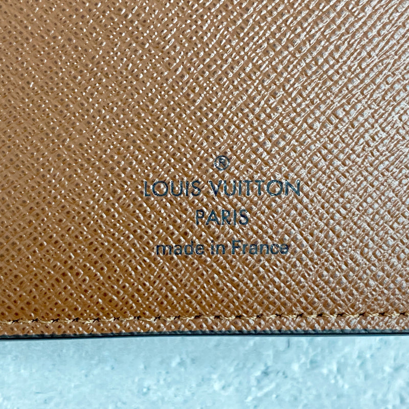 【中古】 LOUIS VUITTON ルイ・ヴィトン ポルトフォイユ・ブラザ レディース財布 モノグラム  ブラウン 573