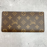 【中古】 LOUIS VUITTON ルイ・ヴィトン ポルトフォイユ・ブラザ レディース財布 モノグラム  ブラウン 573