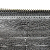 [Pre-owned] Chloe Chloe Paddington Cadena Women's Wallet Paddington Cadena Leather Long Wallet Black 591