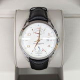 【中古】 BAUME & MERCIER BAUME & MERCIER クリフトン メンズ腕時計  M0A10421 パワーリザーブ　GMT　自動巻き 508