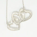 [Pre-owned]  Tiffany & Co. Tiffany & Co. necklace pendant triple heart silver Ag925 686