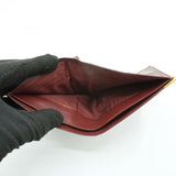 [Pre-owned] Cattier Cattier Men's Wallet Must Bifold Bordeaux Calf Unisex Small Item 707