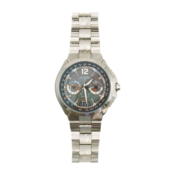 [Pre-owned]Citizen Citizen set Eco-Drive radio-controlled watch Satellite Wave CC1090-61E 687