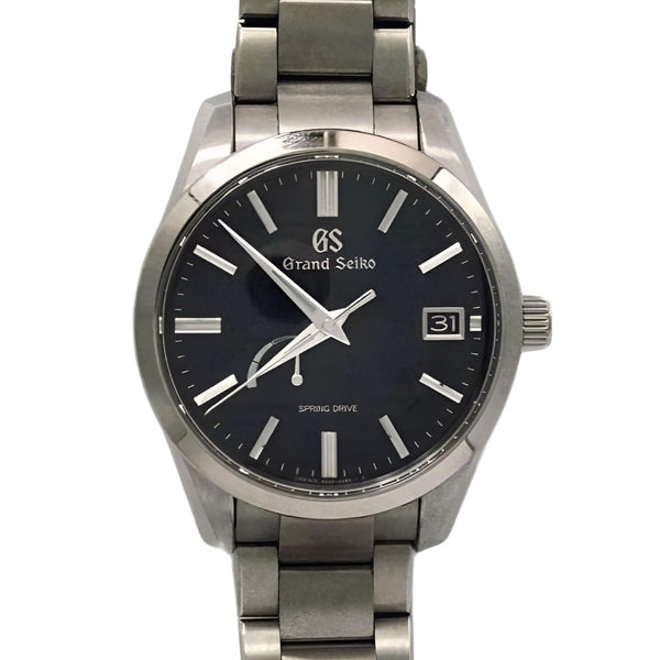 【中古】 Grand Seiko グランドセイコー  メンズ腕時計  ヘリテージコレクション SBGA349  チタンモデル 9R65-0CJ0 758