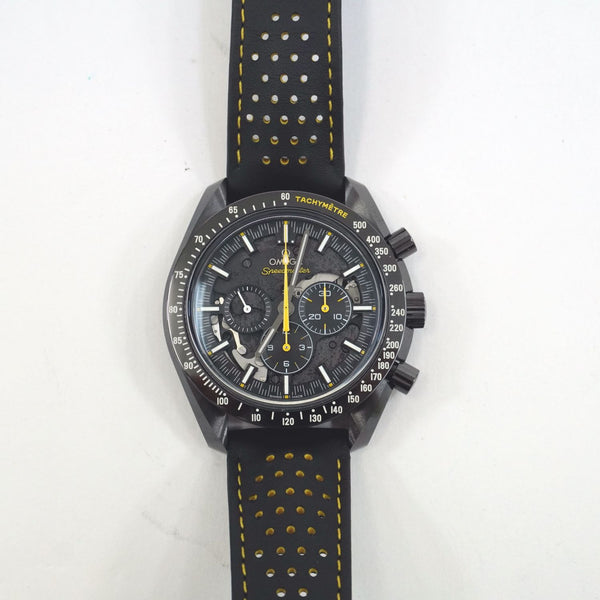 [Pre-owned]  OMEGA Omega Men's Watch Speedmaster Moon Watch Chronograph Dark Side of the Moon Apollo 8 Ceramic Black Skeleton 785
