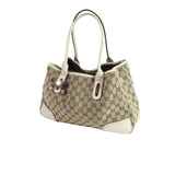 【中古】 GUCCI グッチ  トートバッグ GGキャンバス  GGキヤンバス 163805 シエリー ブラウン 233