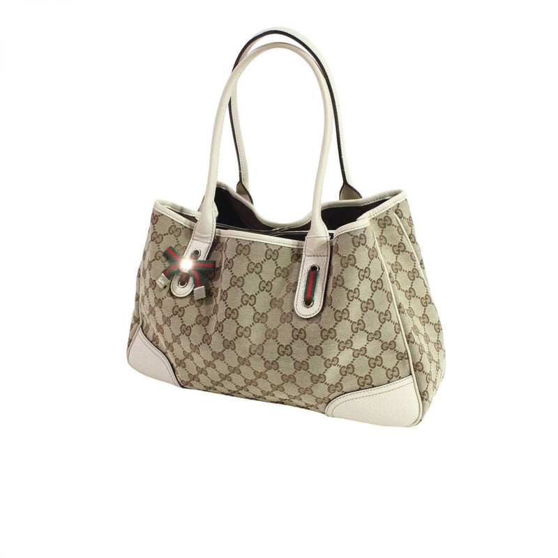 【中古】 GUCCI グッチ  トートバッグ GGキャンバス  GGキヤンバス 163805 シエリー ブラウン 233