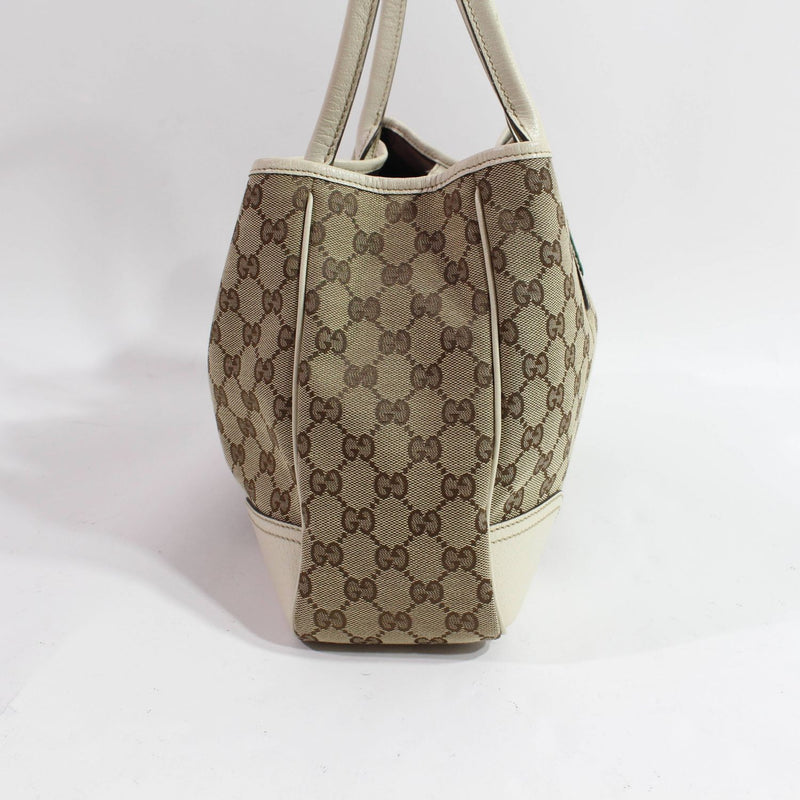 [Pre-owned] GUCCI Gucci Tote Bag GG Canvas GG Kyambas 163805 Sierry Brown 233