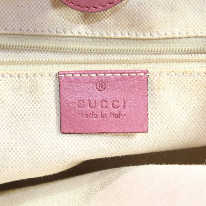 [Pre-owned] GUCCI Gucci Tote Bag GG Canvas Ladies Sookie GG Kyambas Bageille x Pink 234