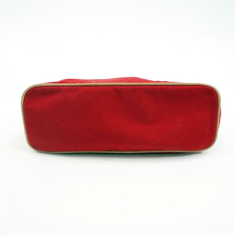 [Pre-owned]HERMES Hermes accessories pouch Bollide pouch large red 809