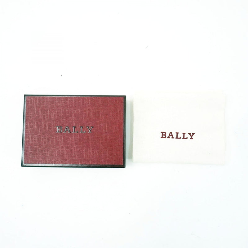 【未使用】 Bally バリ  クレジットカードケース   MANDHY BLACK レザー ブラック メンズ レディース 816