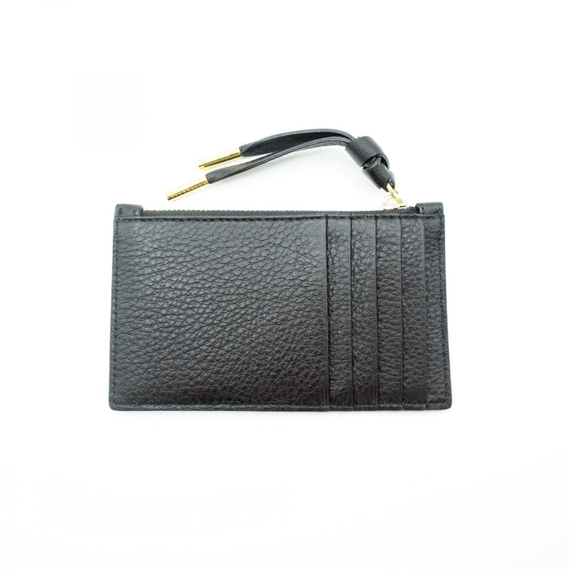 [Pre-owned]Bally Bally credit card case MANDHY BLACK leather black men women 816