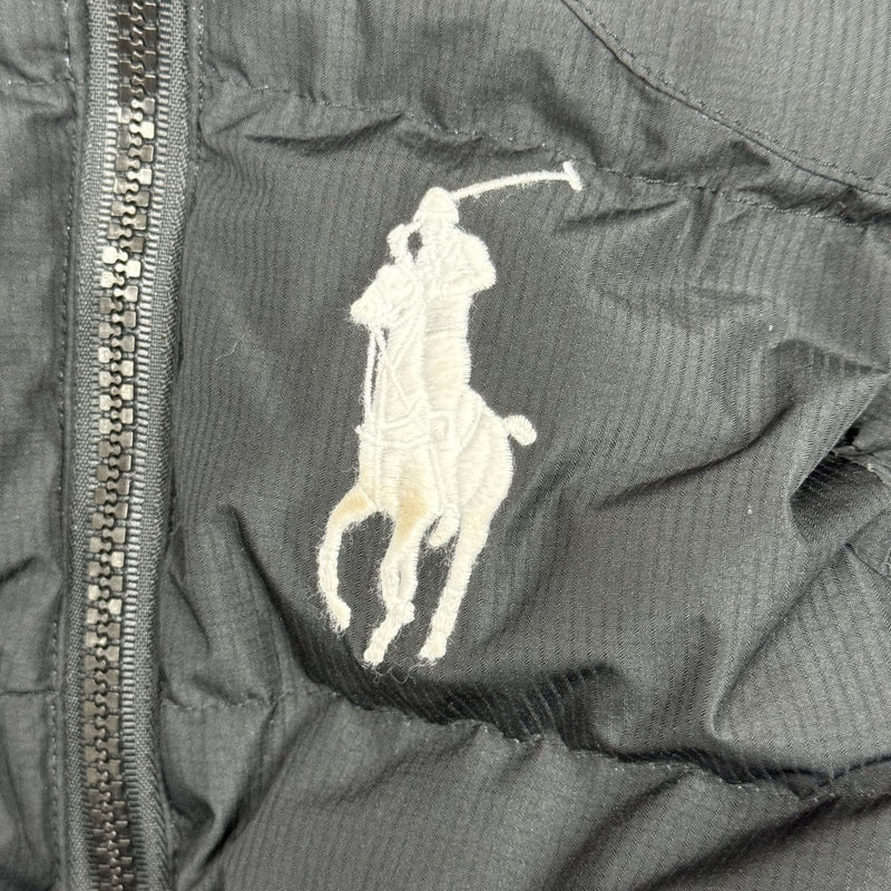 [Pre-owned]  POLO RALPH LAUREN Polo Ralph Lauren Coat and Jacket Kids Down Vest with Big Pony Logo Embroidery Hood Kids Clothes 886