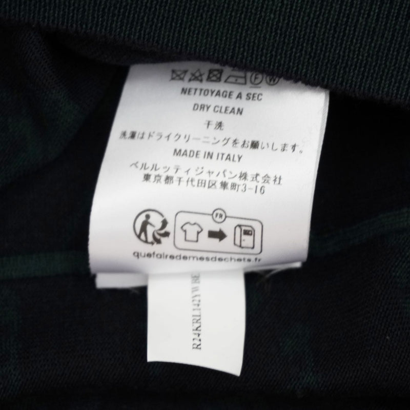 [未使用] Berluti 针织衫/毛衣书法针织衫 XL 码羊毛绿 933 