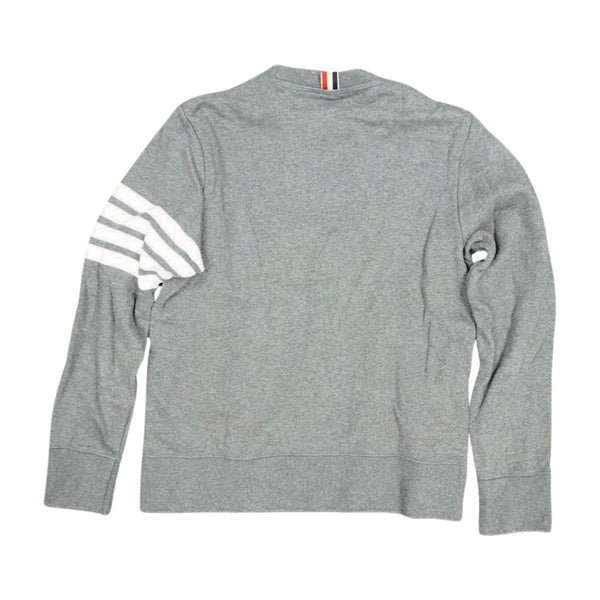 【中古】 THOM BROWNE トムブラウン  スウェット・トレーナー   CLASSIC SWEATSHIRT WITH ENGINEERED 4 BAR IN CLASSIC LOOP BACK トレーナー グレー 920