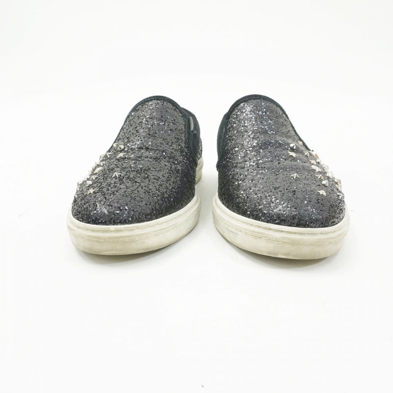 [Pre-owned] Jimmy Choo Jimmy Choo Other Slip-on Lame Studded Calf Size 42 (27cm) 944