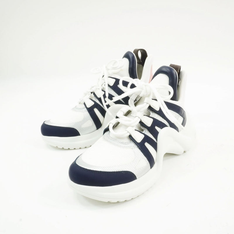 [Pre-owned] LOUIS VUITTON Louis Vuitton Sneakers GO0148 Arc Light Navy Sneakers 42 Never used 959