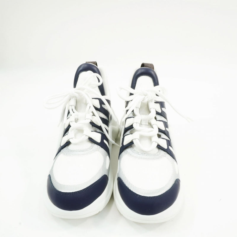 [Pre-owned] LOUIS VUITTON Louis Vuitton Sneakers GO0148 Arc Light Navy Sneakers 42 Never used 959