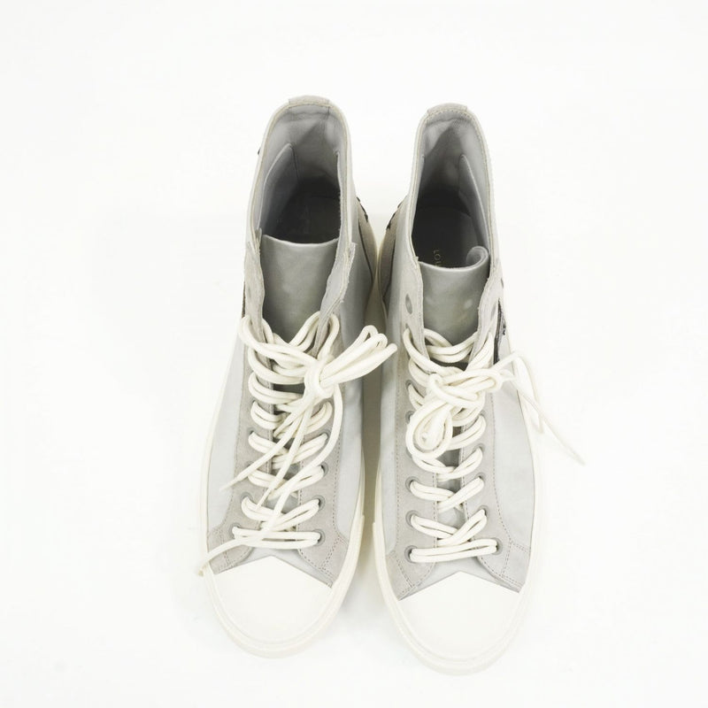 [Pre-owned] LOUIS VUITTON Louis Vuitton Sneakers GO0158 High Cut Sneakers Grey Monogram Tattoo Line GO0158 7.5 2018 Unused 960